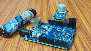 How to Make LPG Gas Leakage Detector using Arduino [upl. by Nitram]