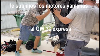 el transom del GW33 esta seco mantenimiento del 33GW EP233 [upl. by Annuahsal510]