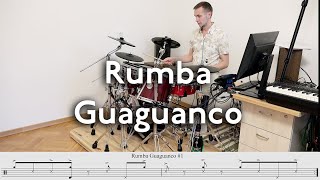 Rumba Guaguanco on Drumset [upl. by Eille]