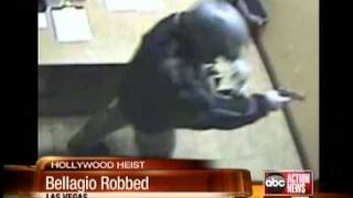 Bandit steals 15M from Bellagio casino [upl. by Blackmun]