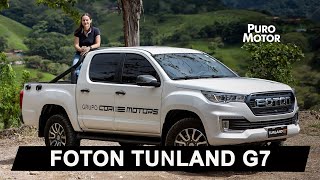 FOTON TUNLAND G7  TEST DRIVE [upl. by Noiztneb]