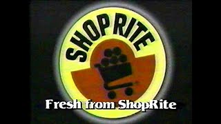 ShopRite Commercial Fresh Produce 1985 [upl. by Witha478]