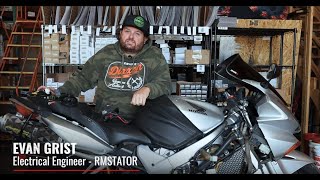 RMSTATOR 20022009 Honda VFR800 Interceptor How To Install Stator Voltage Regulator Rectifier [upl. by Ardiedal]