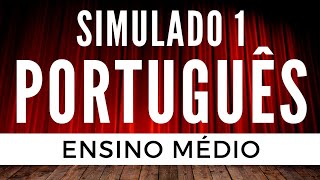 Português para Concursos  Ensino Médio  Simulado 1 [upl. by Ardrey]