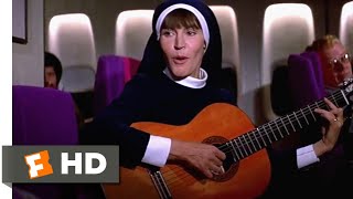 Airport 1975  Singing Nun Scene 110  Movieclips [upl. by Gerius]