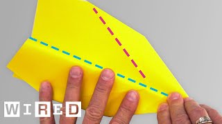 How to Fold the Phoenix Paper Airplane  WIRED [upl. by Euqilegna]