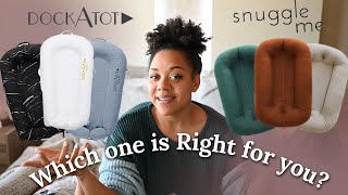 DocATot Or The Snuggle Me Organic Best Baby Lounger  Baby Registry MUST HAVE  Affordable [upl. by Gnanmos705]