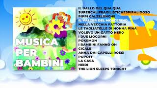 MUSICA PER BAMBINI  Le Migliori Canzoni per Bambini [upl. by Kreindler705]