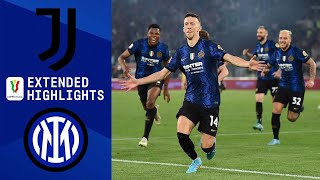 Juventus vs Inter Milan Extended Highlights  Coppa Italia  CBS Sports Golazo [upl. by Ecnarepmet]