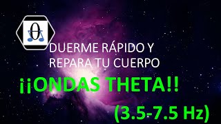 ONDAS THETA 8 HORAS PARA DORMIR PROFUNDO Y REPROGRAMAR LA MENTE SLEEP MUSIC [upl. by Prober]