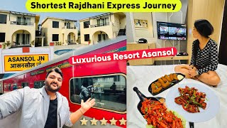 Rajdhani Express Shortest Journey to Asansol  Best water park Resort in Asansol  Delicious Food [upl. by Masry712]