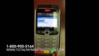 How to change date and time on an Ingenico iWL 250 or iWL255 [upl. by Weider]