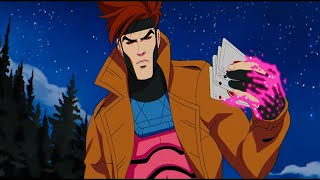 Gambit action scenes from the cartoons Compilation19922024 [upl. by Llerrit988]