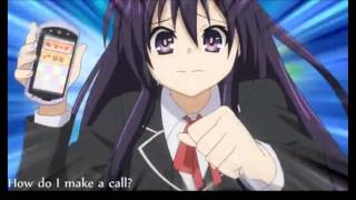 Date A Live  Tohka Hits Shidou With Her Phone [upl. by Ailaro]