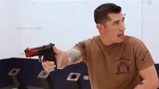 Navy Bootcamp Simulated SmallArms Training [upl. by Nommad]