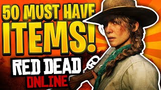 50 Red Dead Online Purchases You MUST Have [upl. by Chil]