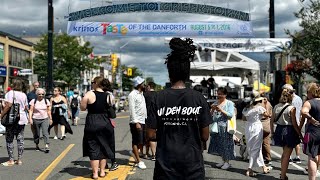 TORONTO’S LARGEST GREEK FESTIVAL  Taste of The Danforth [upl. by Keavy]