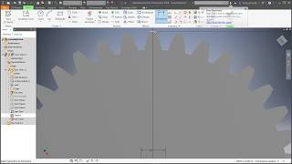 Autodesk Inventor 2018  12  Simple Gears [upl. by Oyr]