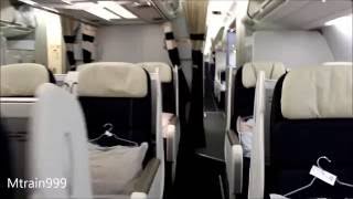 Air France A340300 cabin tour [upl. by Elsilrac334]