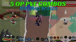 The Top 5 PVE sets That I Made  Shindo Life [upl. by Hurwitz]