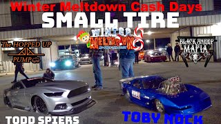 Winter Meltdown 8 SMALL TIRE CASH DAYS at Penwell Knights Raceway [upl. by Nnairb604]