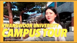 CAMPUS TOUR KWANGWOON UNIVERSITY [upl. by Theodosia]