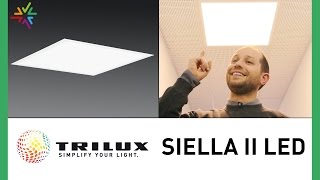 TRILUX SIELLA II LED  Die Deckeneinlegeleuchte für Odenwalddecken [upl. by Ellekim]