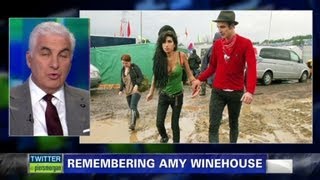 Amy Winehouses dad blames ex for drugs [upl. by Eydie]