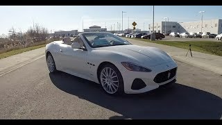 2018 Maserati Gran Turismo Convertible SportWalk Around VideoIn Depth Review [upl. by Rahsab854]