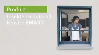 Insektenschutzrollo Fenster quotSMARTquot– Der vielseitige Insektenschutz  insektenstopnet [upl. by Iralam782]