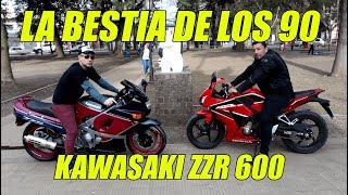 KAWASAKI ZZR 600  LA BESTIA DE LOS 90 [upl. by Aryek361]