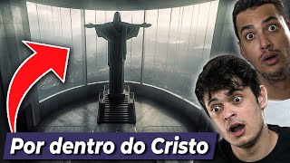 Veja o que tem DENTRO DO CRISTO REDENTOR [upl. by Carnay479]