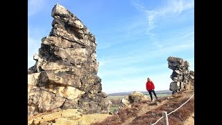 Wanderung Der Teufelsmauerstieg von Neinstedt nach Blankenburg 230219 [upl. by Bills]