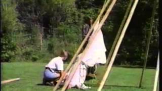 How to Set up a Tipi [upl. by Idnir513]