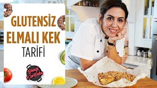 Glutensiz Elmalı Kek Tarifi  Hurmalı Elmalı Şekersiz ve Unsuz [upl. by Tjader]