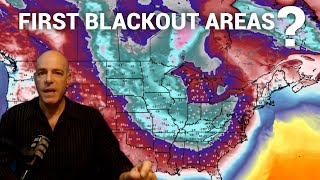 Regions That Will Experience Power Blackouts First Dangerous Polar Vortex USA January 2025 [upl. by Hermy157]