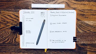 Minimalist Beginner Friendly Bullet Journal Setup [upl. by Sibel460]