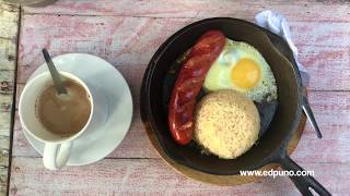 Where to eat in Bantayan Island Cebu  MJ Square in Santa Fe Poblacion [upl. by Aimit]