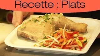 Recette facile de poulet au lait de coco [upl. by Eanahc]