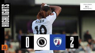 HIGHLIGHTS  Boreham Wood v Chesterfield H  7th Octobrer 2023 [upl. by Marie]