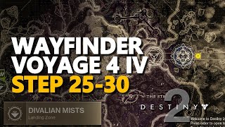 Wayfinder Voyage 4 IV Destiny 2 Step 2530 [upl. by Glaudia136]