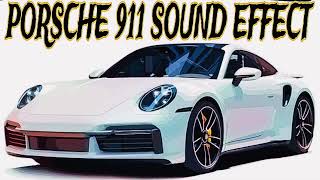 Porsche 911 Sports Car Sound Effect [upl. by Ijar]