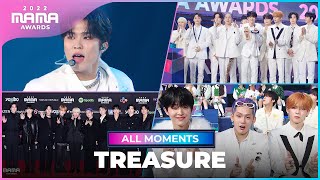 2022MAMA TREASURE 트레저  All Moments [upl. by Midian405]