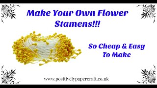 WOW Make your own Flower stamens🌼🌸🤩 [upl. by Pavel]