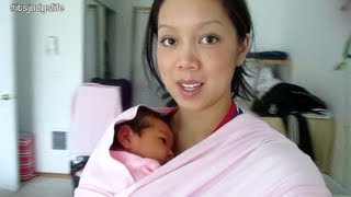 How to Calm a Newborn Baby  November 11 2012  itsJudysLife Vlog [upl. by Walley]