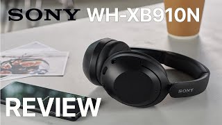 Sony WHXB910N Extra Bass  Auriculares Bluetooth  Review [upl. by Stalder]