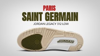 JORDAN LEGACY 312 LOW quotPARIS SAINT GERMAINquot PSG 2024 NOW AVAILABLE [upl. by Trip]