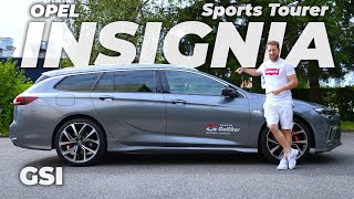 New Opel Insignia Sports Tourer GSI 2022 Review [upl. by Hirz]