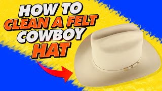 Reshape A Cowboy Hat At Home [upl. by Eerehc]