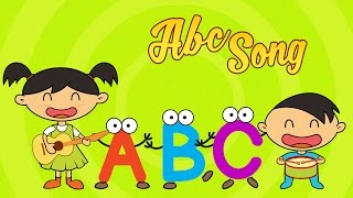 ABC Song The Alphabet Song  A to Z Rhymes  Nursery Rhymes for Kids by Luke amp Mary [upl. by Hallsy]